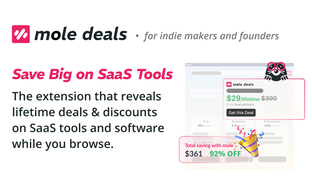 Mole Deals preview